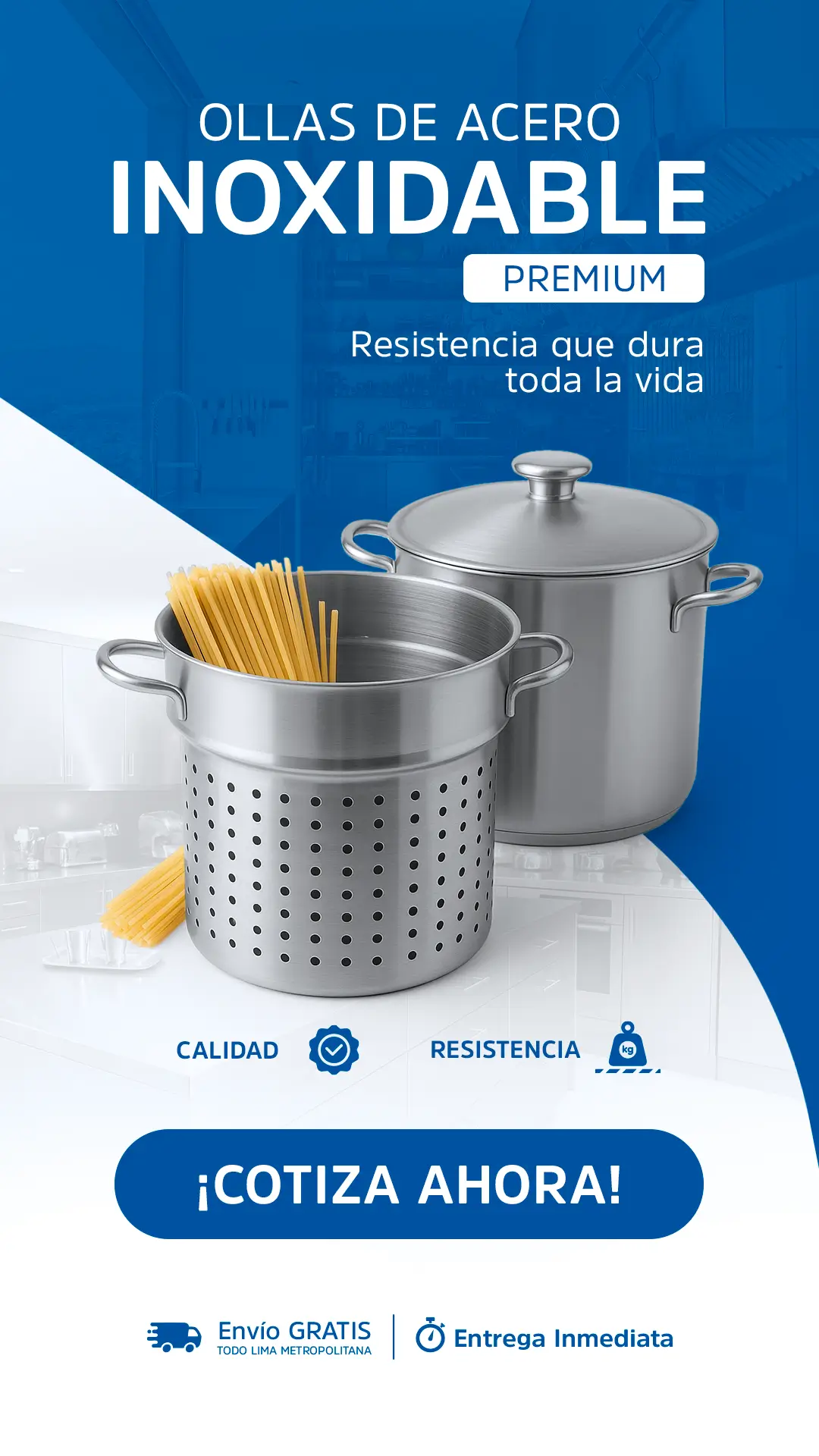 Olla para fideos - móvil